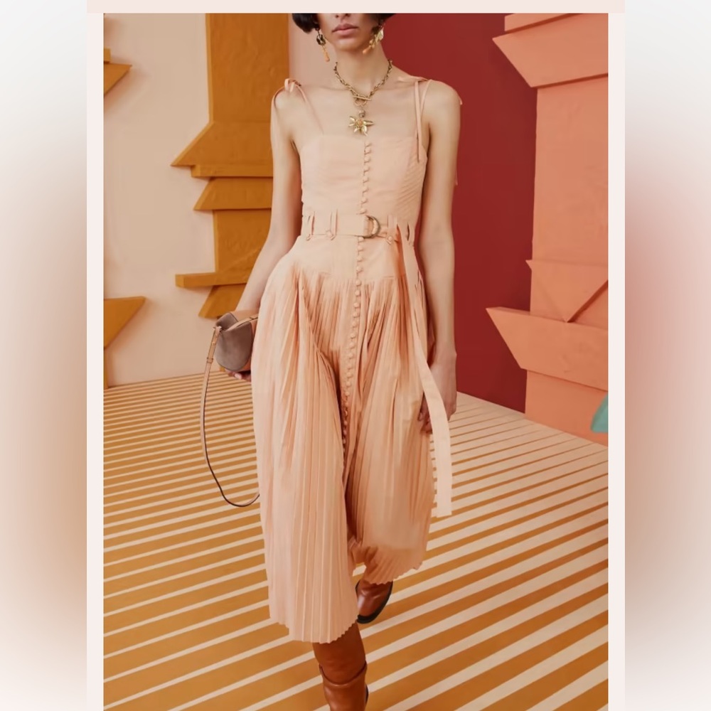 Ulla Johnson Cosette Dress Pale Coral Size 0